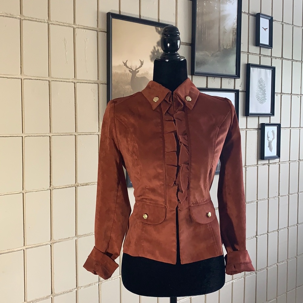 Vintage Kate Rosie faux Suede jacket